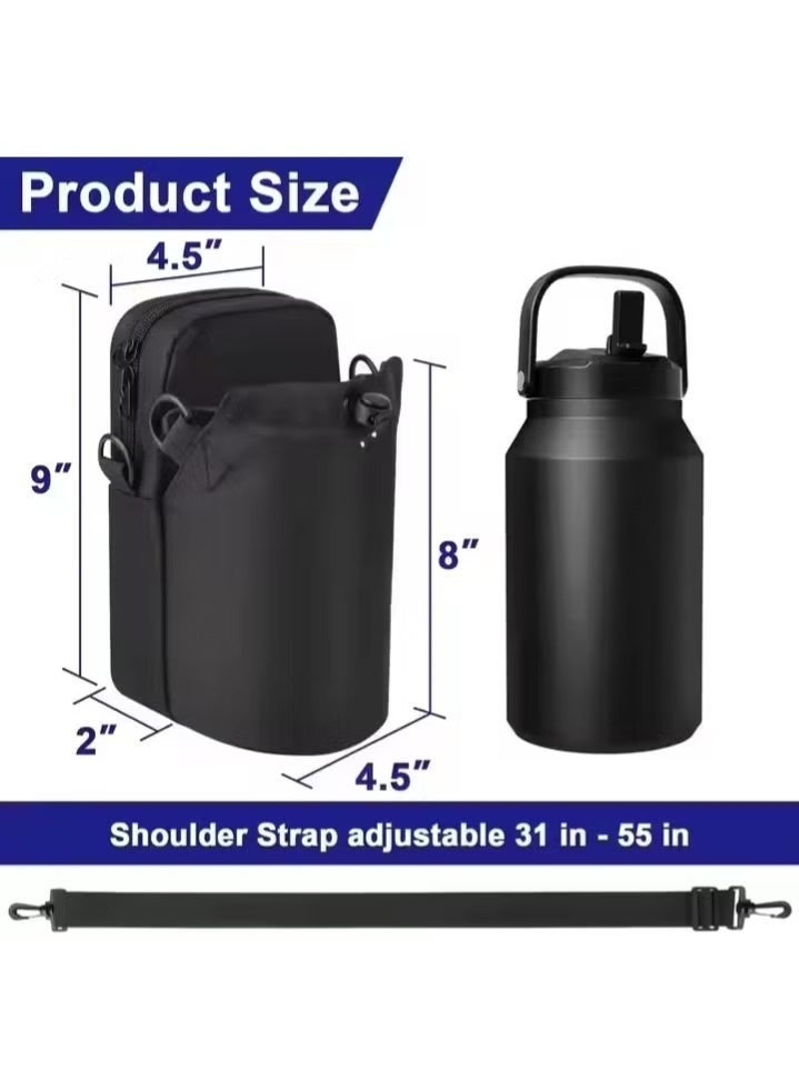 Waterproof Magnetic Sling Bottle Bag – Travel, Sports & Work Non-Slip Water Bottle Holder Pouch - Image 2