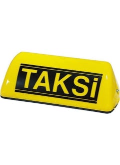 Nettedarikcisi Magnetic Taxi Sign Yellow  - Image 2