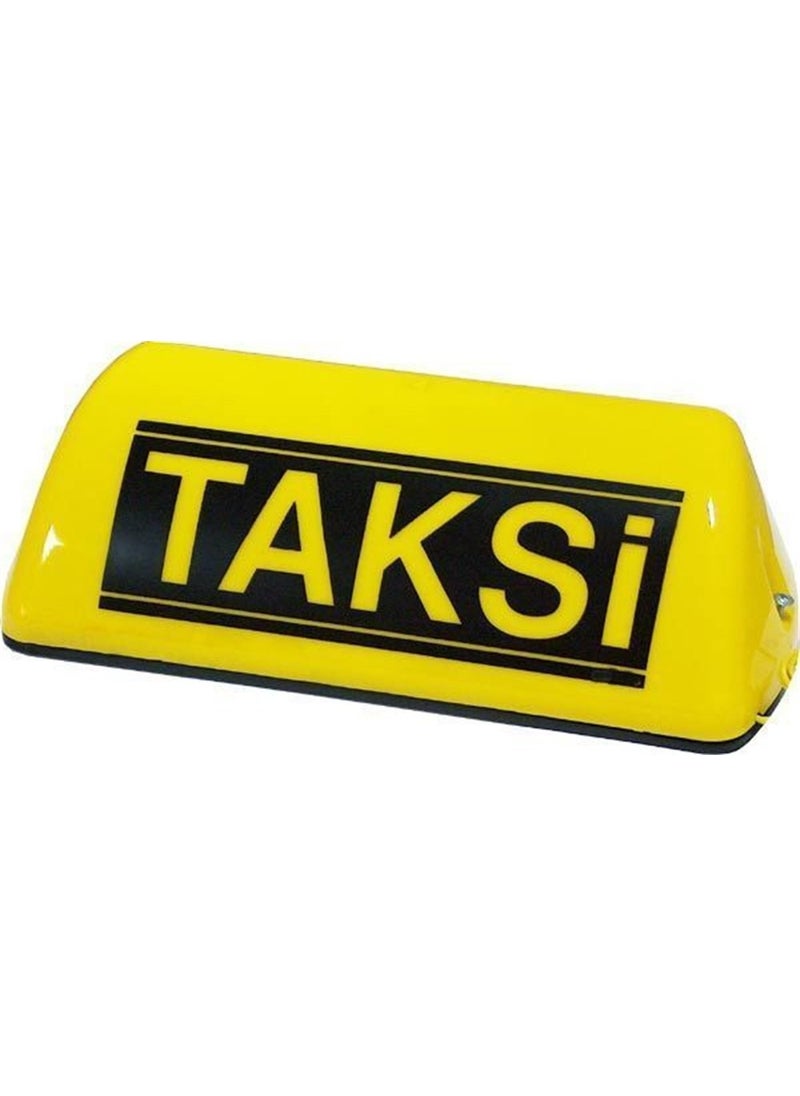 Nettedarikcisi - Magnetic Taxi Sign Yellow - Image 1
