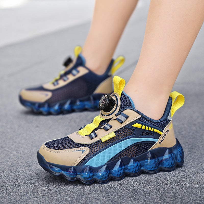 Children'S Shoes Boys Shoes Summer Thin Mesh Breathable Summer Single Mesh Primary School Students' Mesh Shoes Children'S Sneaker Men - Image 1