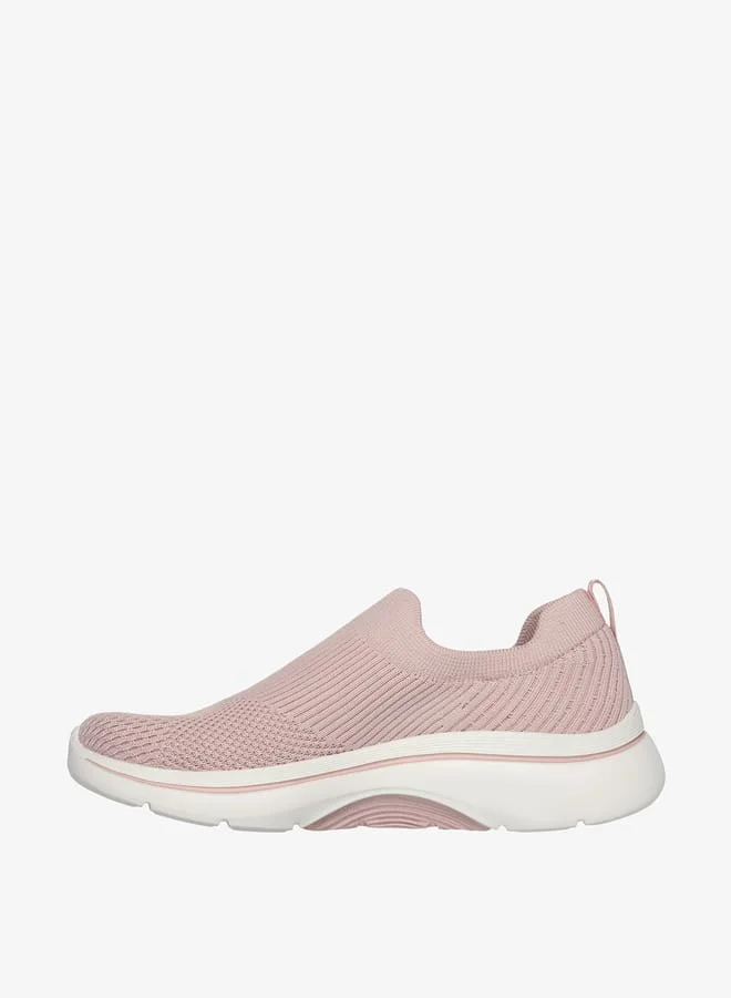 SKECHERS Women's Mesh Slip-On Walking Shoes - GO WALK ARCH FIT 2.0 PAITYN