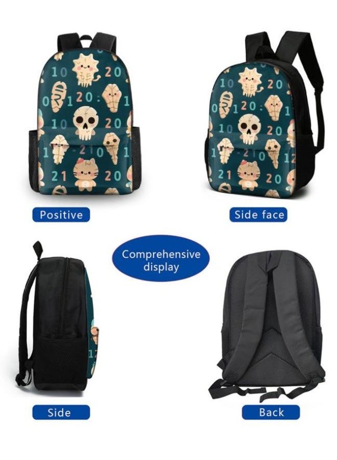Cute cartoon companion, fashionable and practical bag set (students, children, friends outings, mountain climbing, etc. are available) - 979  - Image 3
