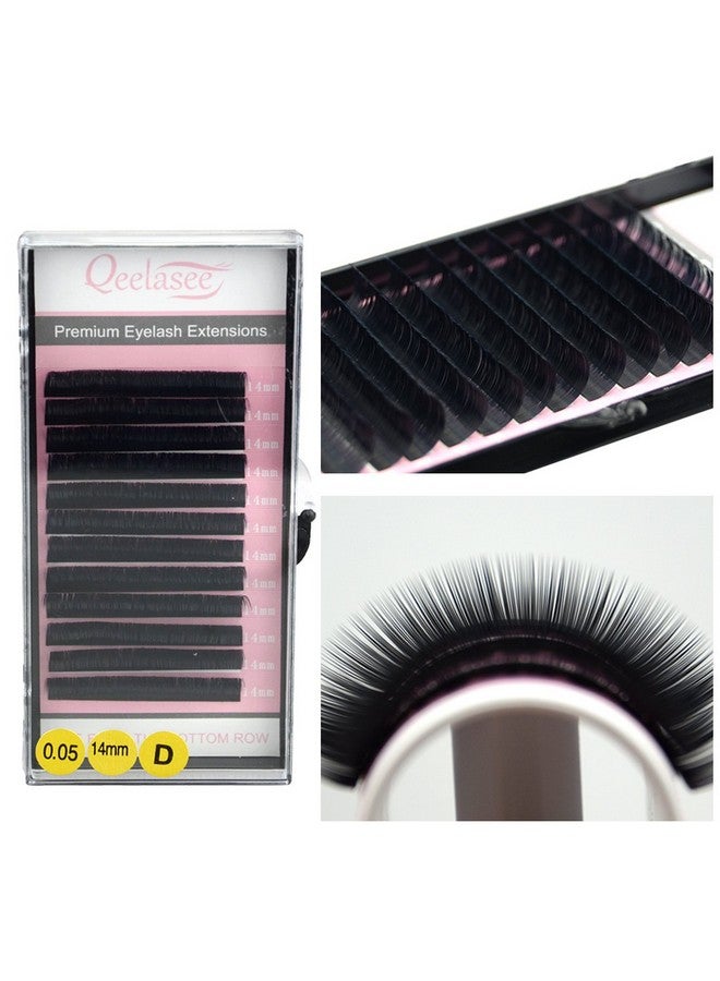 Qeelasee 0.05 C Curl 10Mm Volume Individual Mink Eyelash Extension Hand Made Natural Light Individual Eyelashes - Image 3