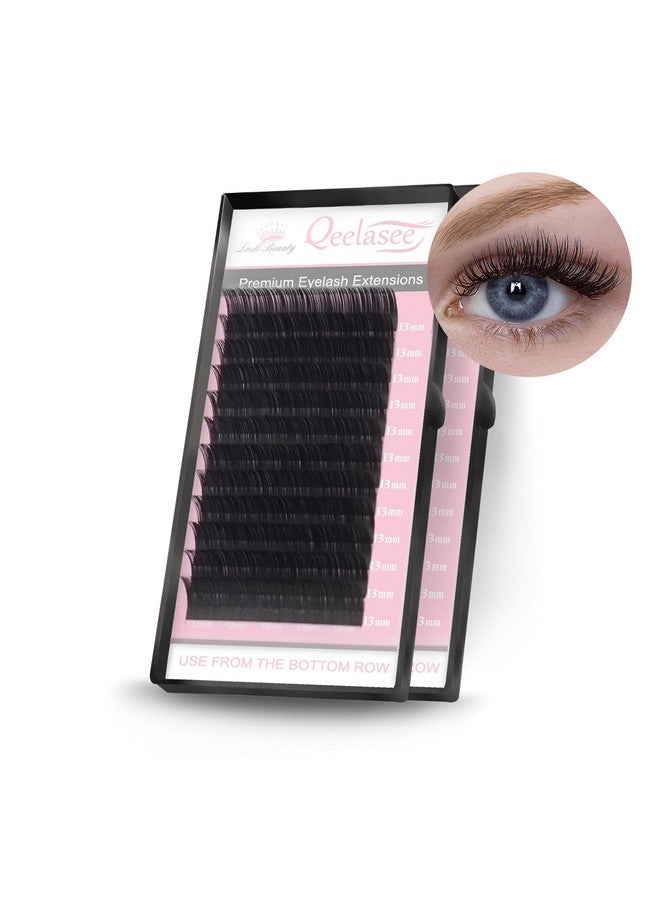 Qeelasee 0.05 C Curl 10Mm Volume Individual Mink Eyelash Extension Hand Made Natural Light Individual Eyelashes - Image 1