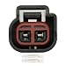 GROBARPART Vapor Canister Purge Control Valve Connector Harness Pigtail Plug Compatible with Ford F150 F250 F350 F450 F550 Compatible with Edge Escape Explorer Flex Fusion Mustang Taurus Transit - Image 2