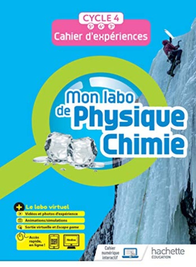 Mon Labo De PhysiqueChimie Cycle 4  Cahier Dexperiences  Ed 2021 