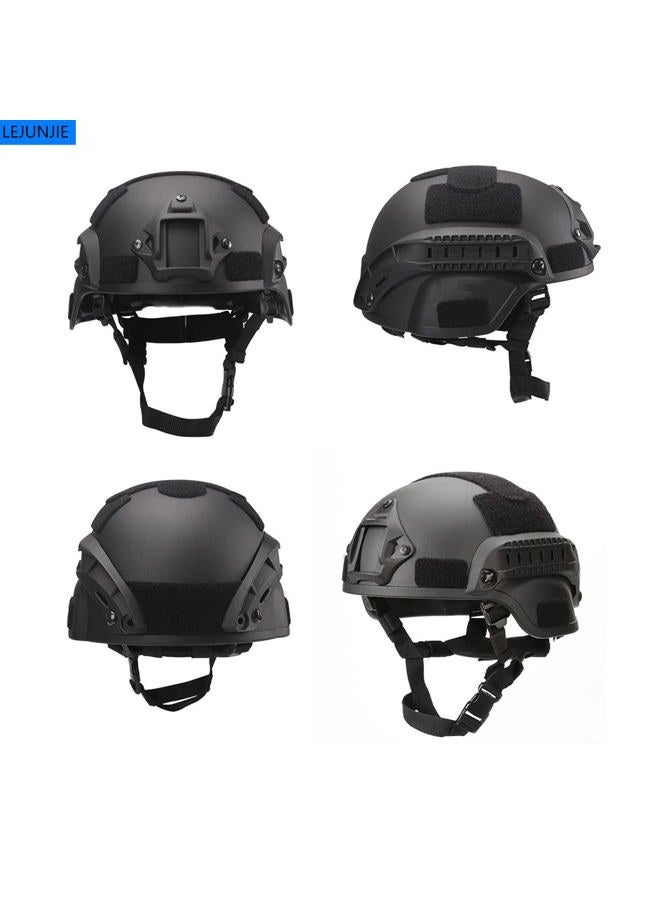 LEJUNJIE MICH Tactical Helmets with Detachable Face Mask Goggles for Airsoft, Paintball and Hunting - Perfect for Outdoor Activities - Image 5