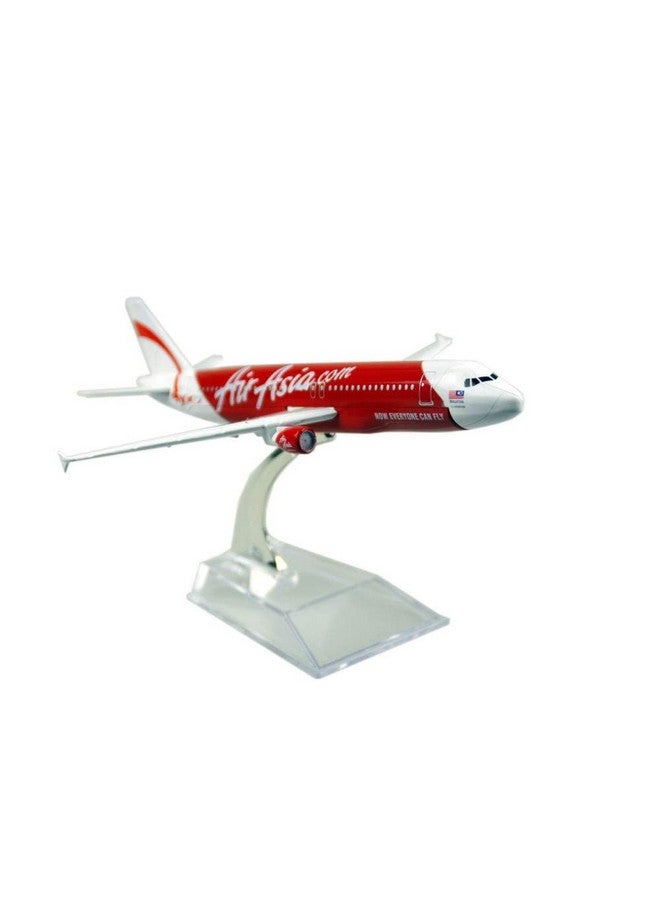 AmigozZ Diecast Aeroplane Scale Model Only For Display, Size -16 Cm-A320 (Air Asia), Multicolor - Image 2