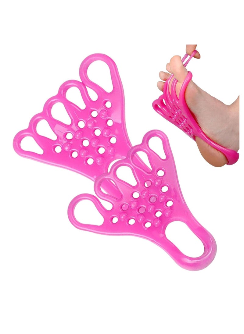 Toe training tube 2 piece set, sole stretching strap, foot stretching, toe spreading, training tube, foot stretching, muscle training, foot muscle training, foot muscle training