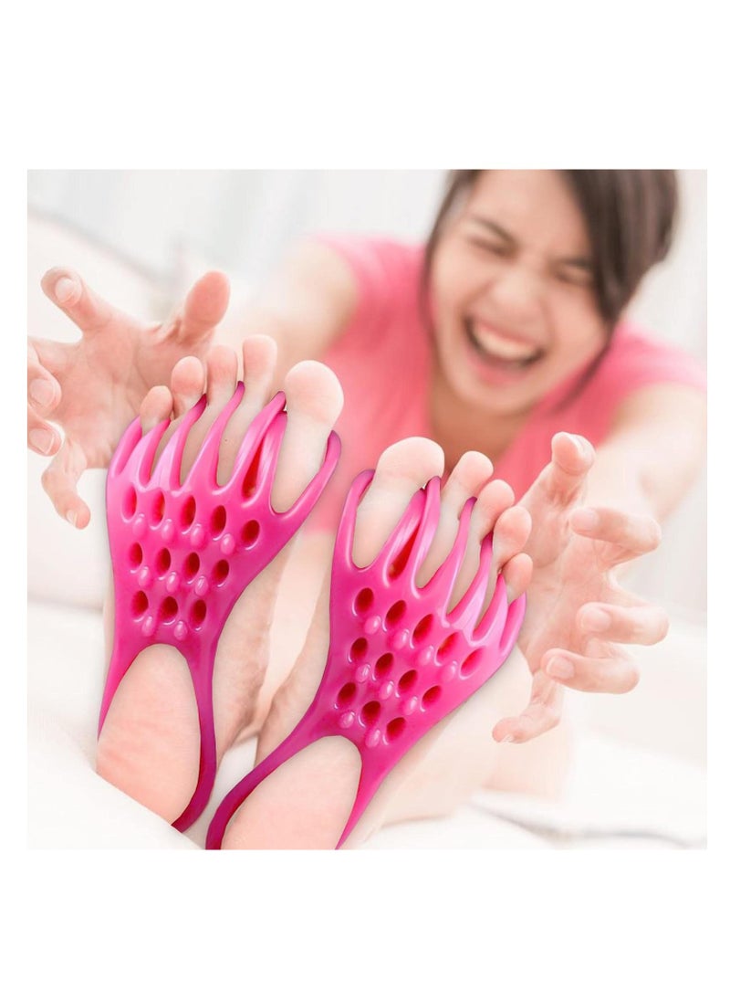 Toe training tube 2 piece set, sole stretching strap, foot stretching, toe spreading, training tube, foot stretching, muscle training, foot muscle training, foot muscle training