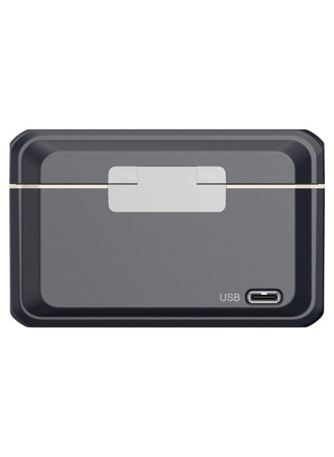 Hollyland - Lark M2 DUO 2-Person Wireless Camera Microphone (Shine Charcoal) - Image 1
