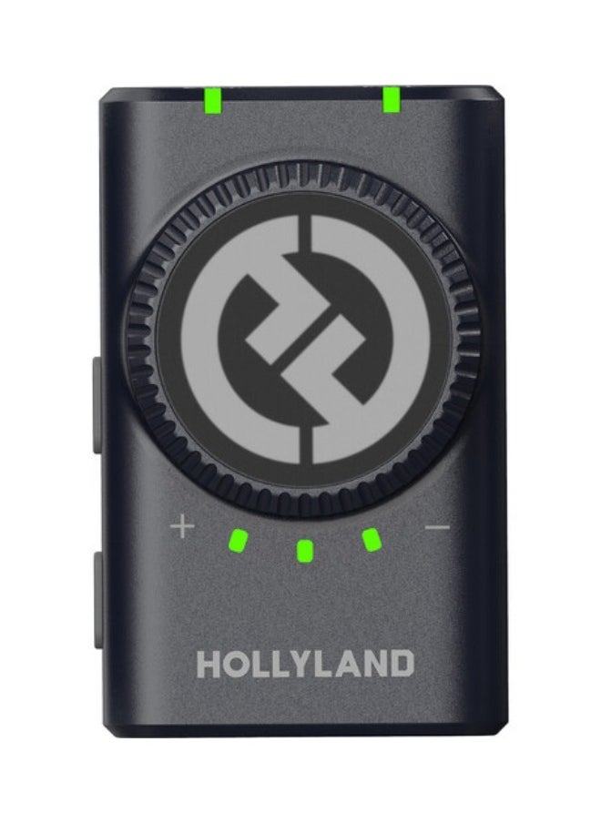 Hollyland - Lark M2 DUO 2-Person Wireless Camera Microphone (Shine Charcoal) - Image 1