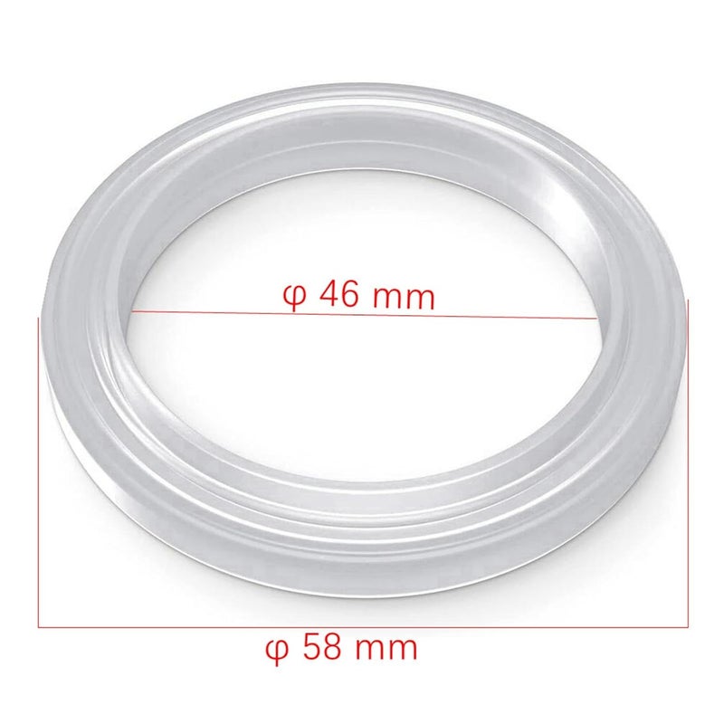 ATORSE 3xGroup Head Gasket Silicone Steam Ring Sealing for EC850 EC860 Coffee Machine - Image 3