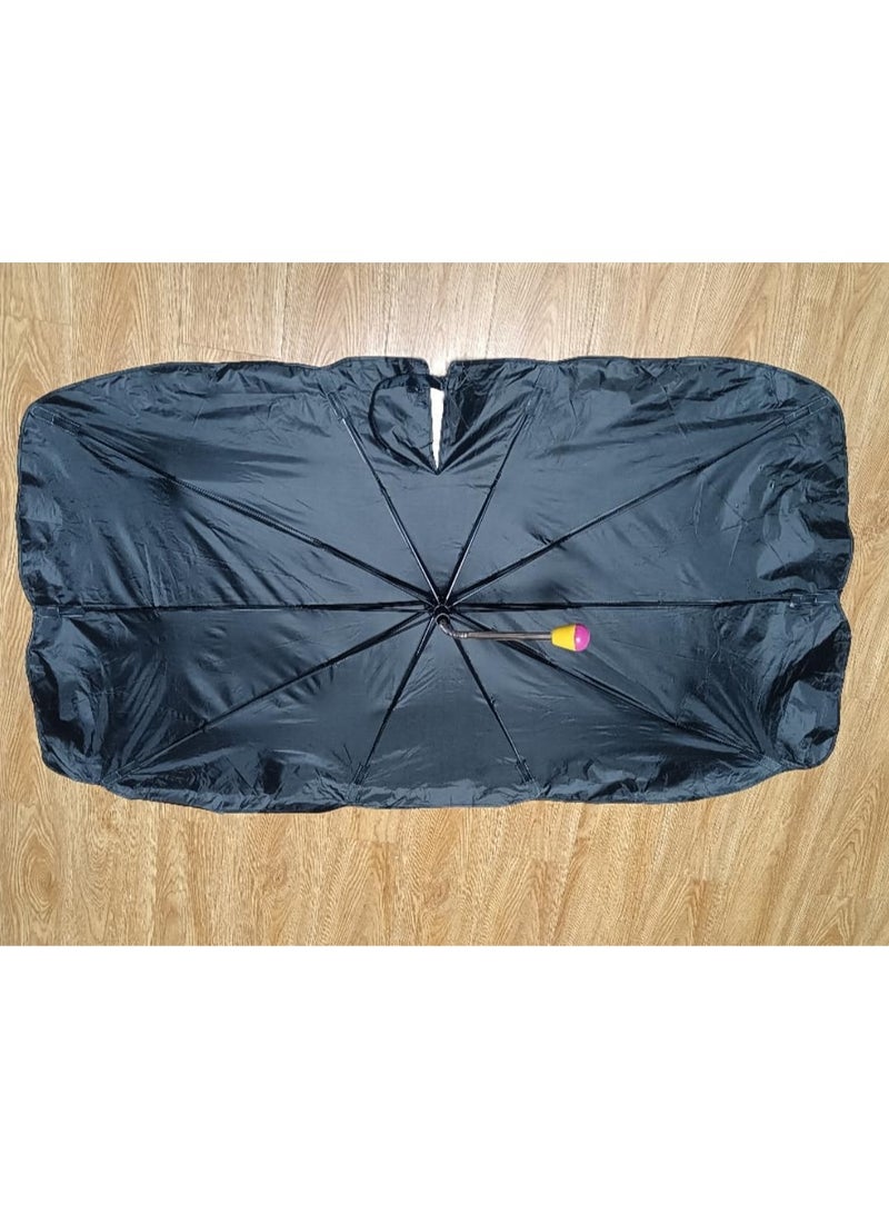Car Windshield Sunshade, UPF50+ Upgraded Opening Design Foldable and Durable, 360° Bendable Car Protective Umbrella for Car Sun Protection - Image 3