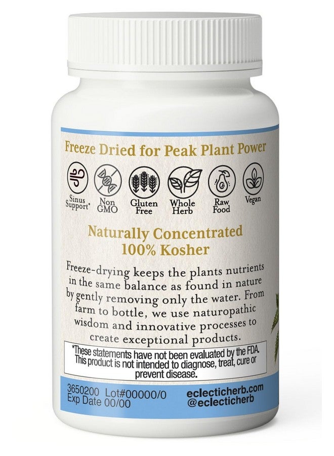 Eclectic Nettles Quercetin Freeze Dried Vegetables, Blue, 90 Count - Image 3