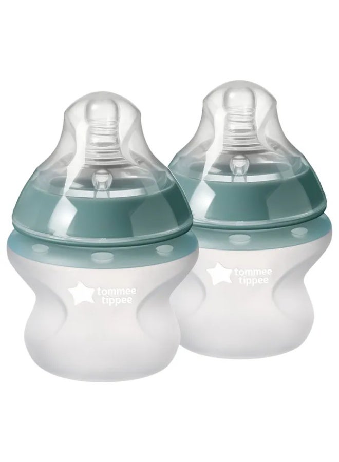 Tommee Tippee UK Tommee Tippee - Closer To Nature Silicone Bottles - 150ml - 2pcs