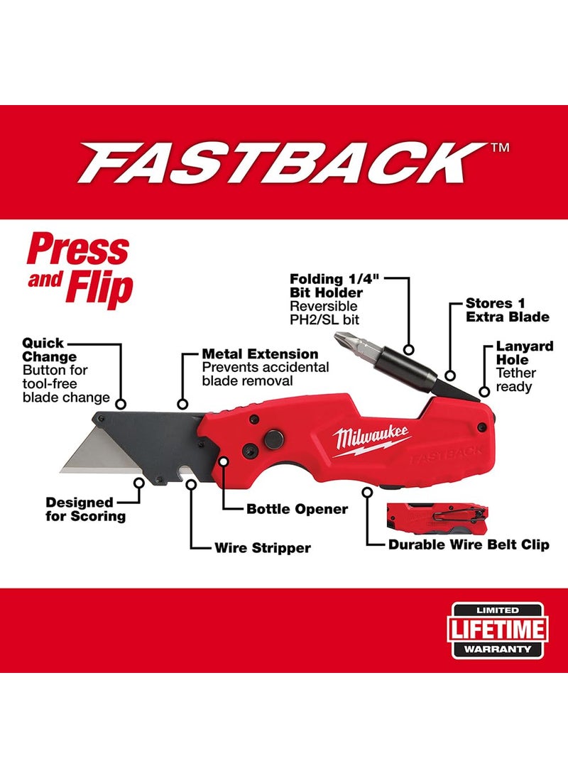 Milwaukee FASTBACK UTIILY KNF 6IN1  - Image 2