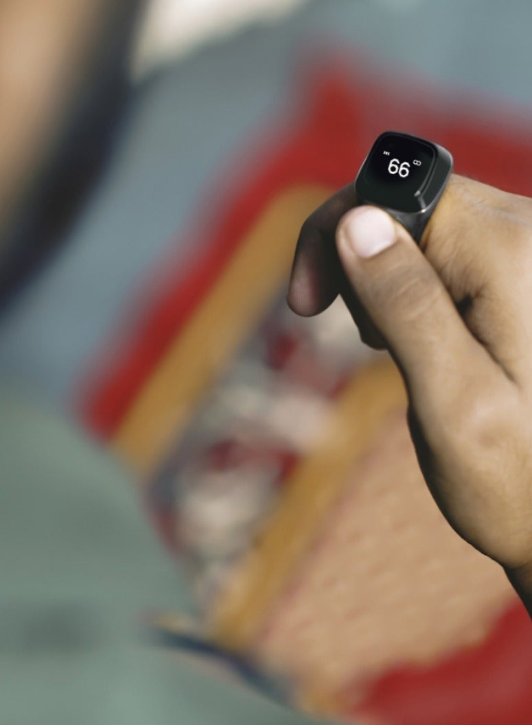 iQIBLA Smart Tasbih Zikr Ring OLED Display 0.42" Metal Smart Ring App Operated Tasbih Counter Prayer Reminder Technology 5 Prayer Time Reminders iQibla Smart Zikr Ring M02 Metal Smart Zikr Ring Long Battery Backup 20MM Graphite - Image 5