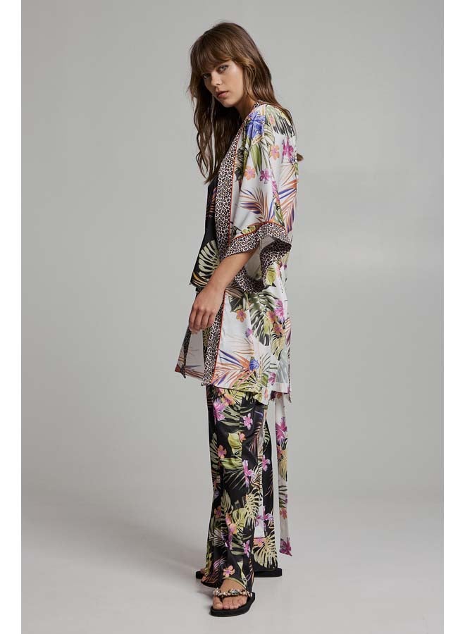 BSB Mini satin printed kimono  - Image 3