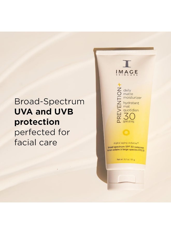 IMAGE SKINCARE Prevention+ Daily Matte Moisturizer Spf 30 Broad Spectrum Uva And Uvb Protection With A Soft Matte Finish 3.2 Oz  - Image 4