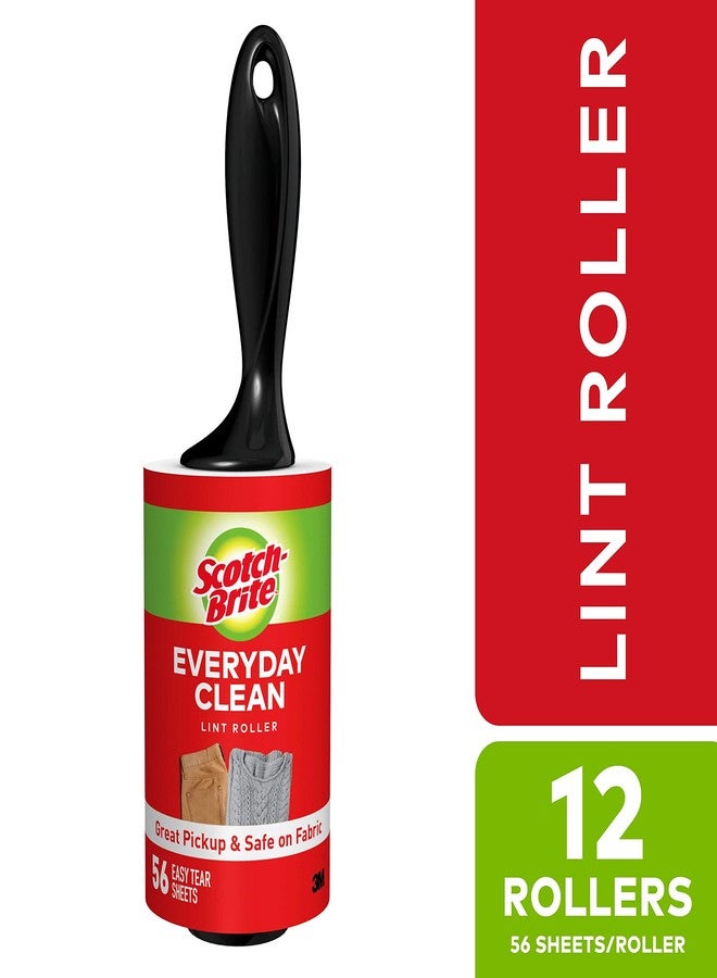 Scotch Lint Roller, 56-Count Roll (Pack of 12) - Image 2