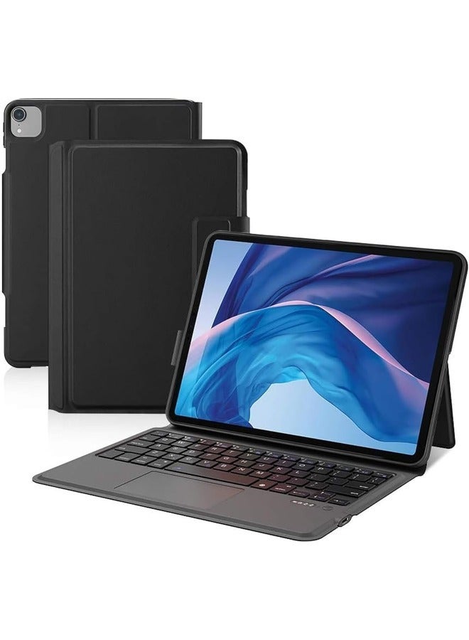 إلترازون 10.9-11 Inch iPad Keyboard Case with Trackpad - Compatible with iPad 8th/7th Gen (2020/2019), iPad Air 3 (2019), and iPad Pro 10.5" (2017) - Folio Cover - Image 1