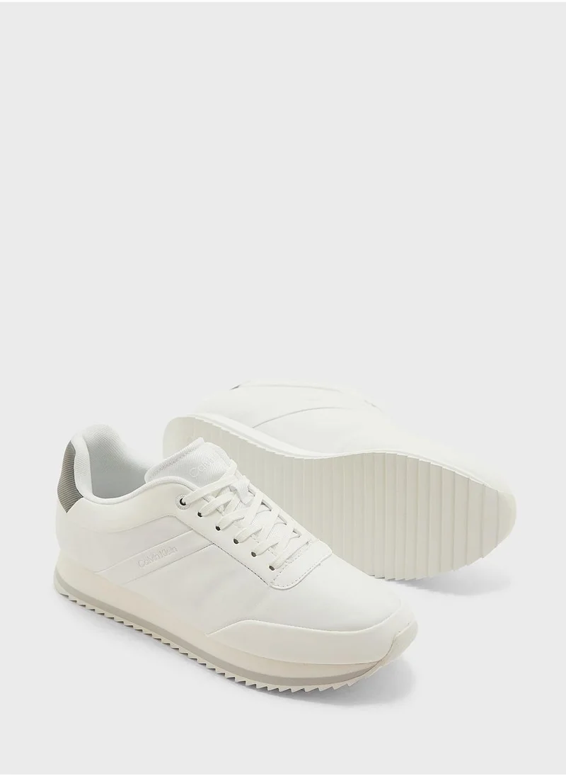 كالفن كلاين Lace Up Low Top Sneakers