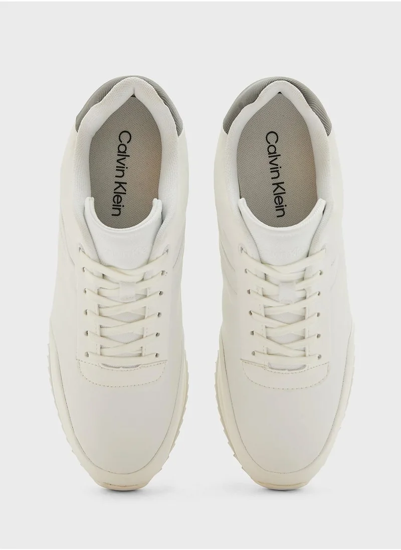 كالفن كلاين Lace Up Low Top Sneakers