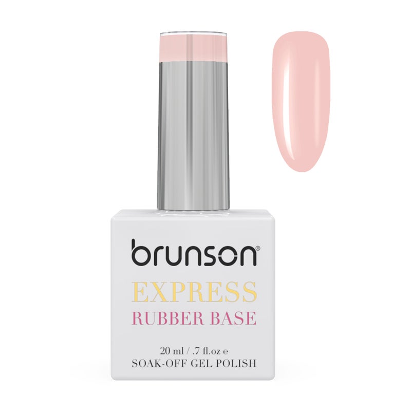 brunson TPO free Rubber Base Gel polish 20ml Soak Off Base Coat for Nail Strengthening Long Lasting Gel Polish Base for Chip Free Shine Brittle Nails UV Rubber base Russian manicure Non Yellowing salon manicure - Image 1