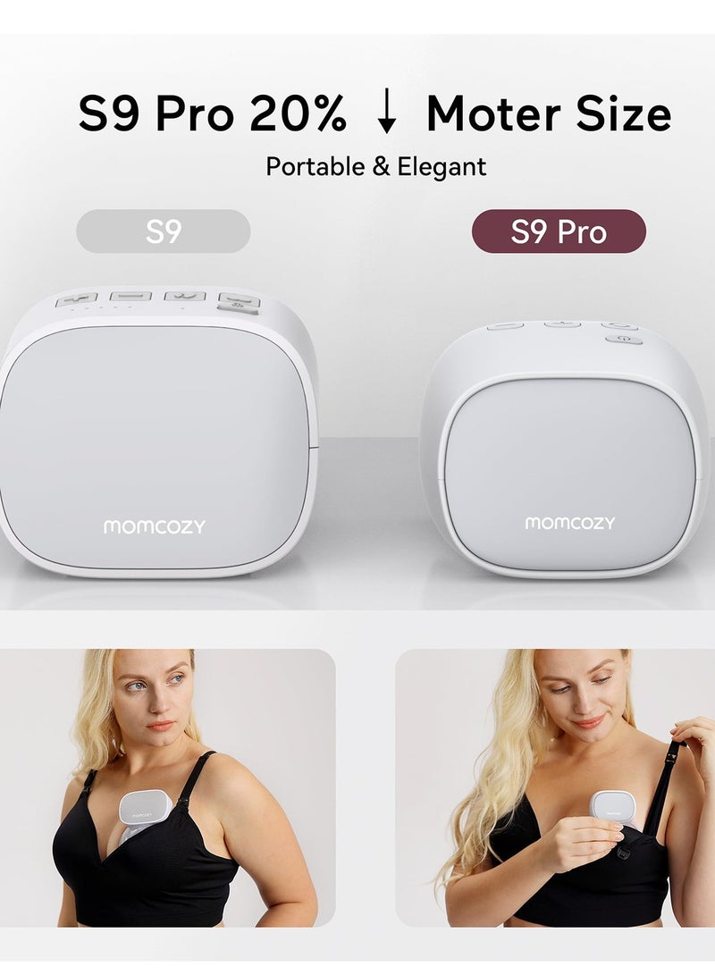 S9 Pro Double Wearable, Hands Free Electric Breast Pump With LED Display 24mm