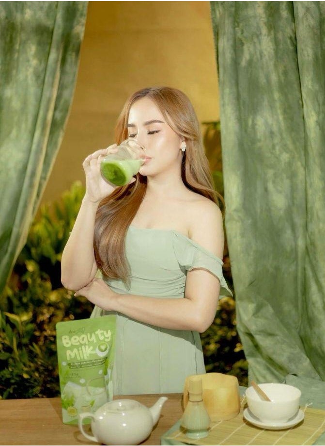dear face - Beauty Milk Premium Japanese Matcha latte - Image 1