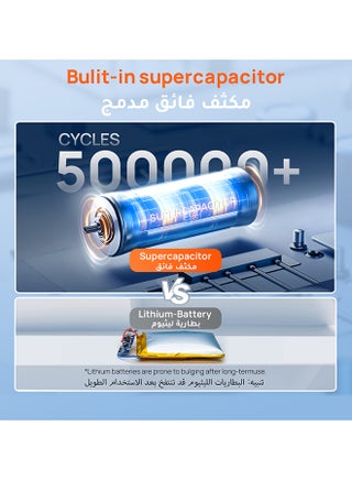 كاميرا داش T800E 3 قنوات، 4K+1080P+1080P مع 64GB مجانية، GPS، واي فاي 6، تحكم صوتي، ركن 24/7، رؤية ليلية، تسجيل متكرر، دعم مكثف فائق 512GB - view 5