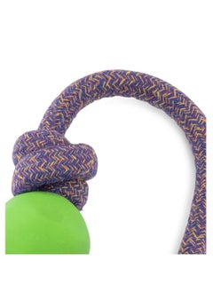 BECO Beco Rubber Ball on Rope Dog Toy Multicolor  - Image 2