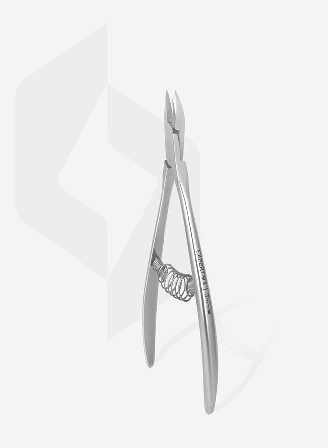 STALEKS PRO Expert 91 3mm Professional Cuticle Nippers - Stainless Steel Skin Nippers for Manicure - Image 4