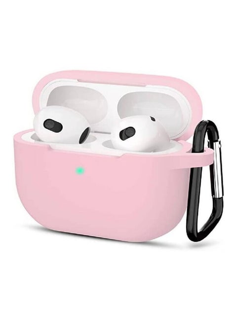 Airpods Silicone Cover  Case With Keychain And For Airpods 3 Red