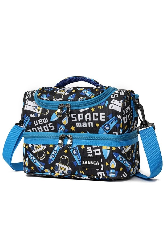 سان رواية عقد اليد المطبوعة كيس العزل الحراري للأطفال - Image 1