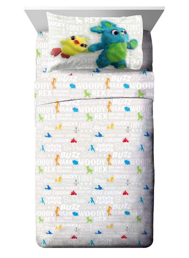 Jay Franco Disney Pixar Bed Set, Twin, Toy Story 4 - Image 4