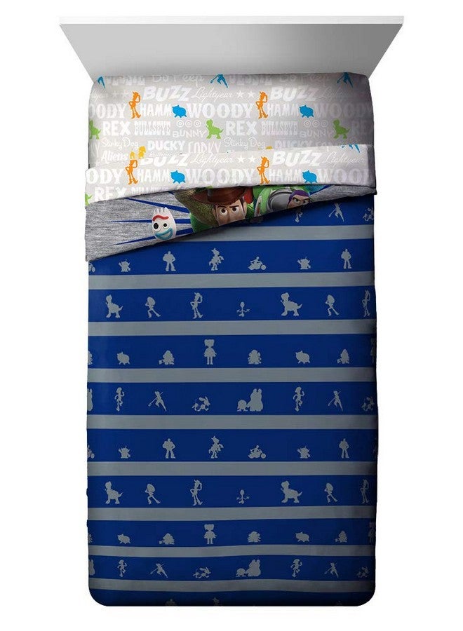 Jay Franco Disney Pixar Bed Set, Twin, Toy Story 4 - Image 3