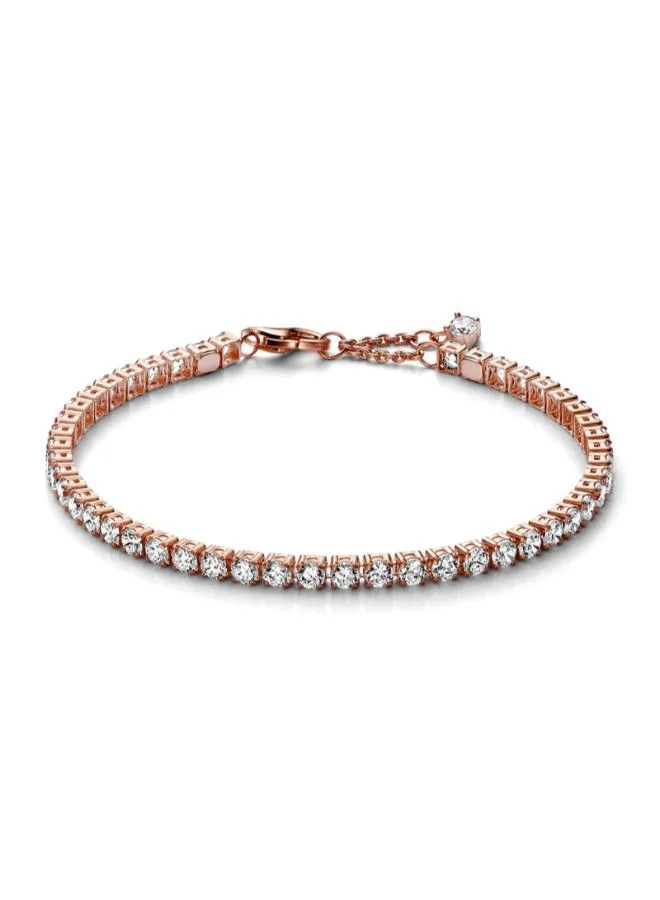 باندورا Sparkling Tennis Bracelet
