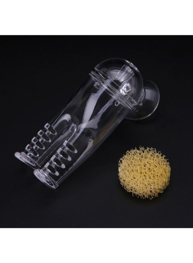 Acrylic Aquarium Fish Food Feeder Planaria Trap Worm Catcher Pants Design Function - Image 4