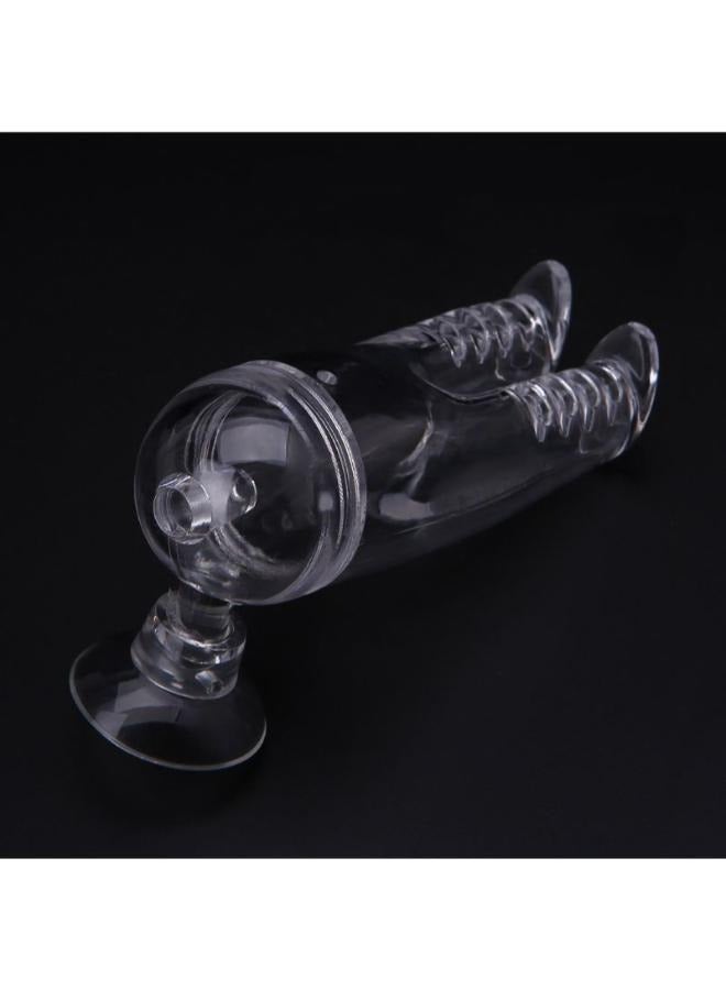 Acrylic Aquarium Fish Food Feeder Planaria Trap Worm Catcher Pants Design Function - Image 5