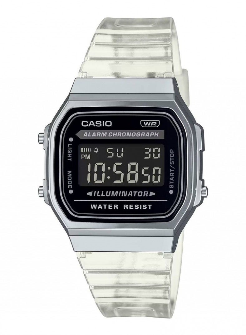 CASIO Casio A168XES-1BDF Water Resistant Digital Unisex WATCH - Image 1