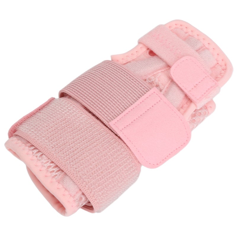 Thumb Splint Wrist Brace Thumb Wrist Stabilizer Splint Compression Support Wrap Brace Universal for Right Left Hand Pink - Image 5