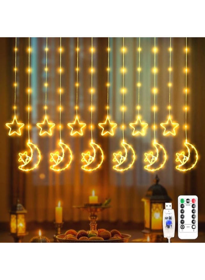 3.5 m Ramadan Decoration Light Curtain - Image 4