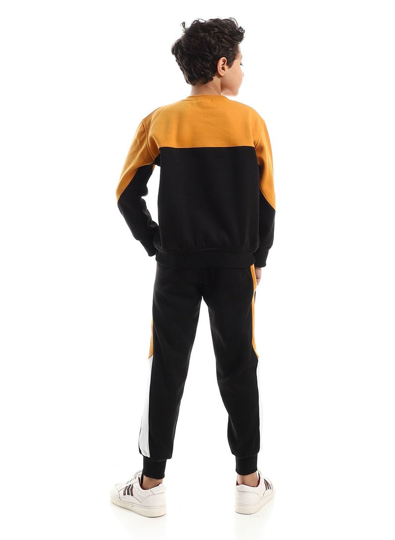 Caesar Boys Training Suit Printed - Image 4