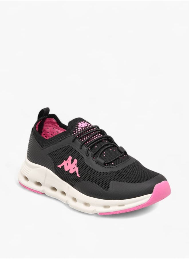 Kappa Girls Colourblock Sports Shoes With Lace-Up Closure  - Image 1