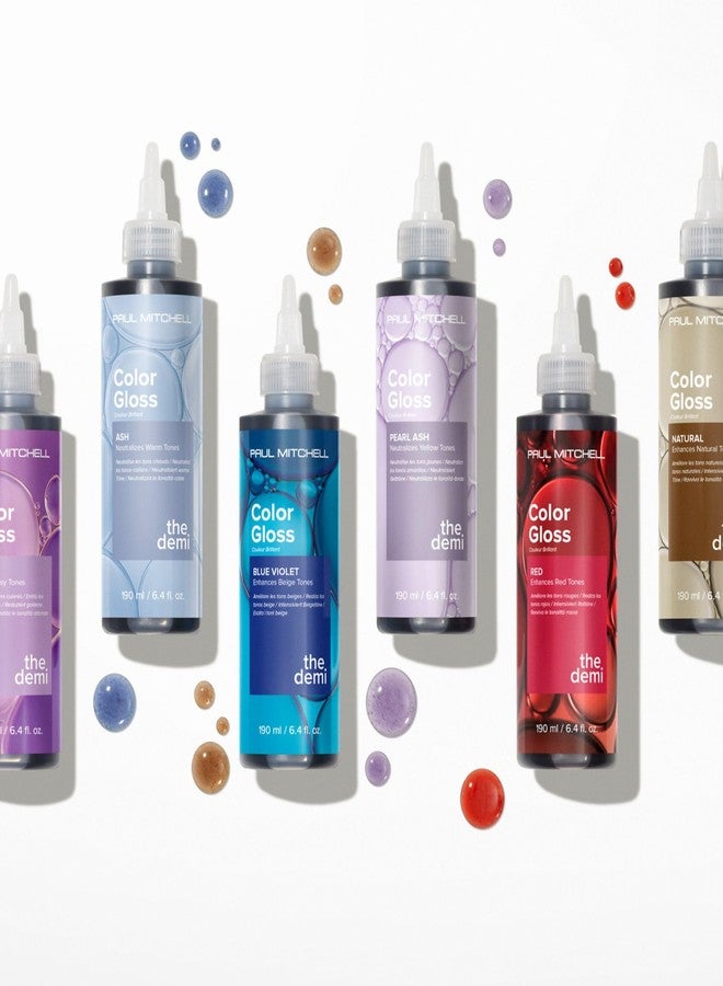 بول ميشيل ملمع الشفاه ديمي كلر من بول ميتشل، يلمع في 3 دقائق، أزرق بنفسجي، 6.4 أونصة سائلة - Image 4