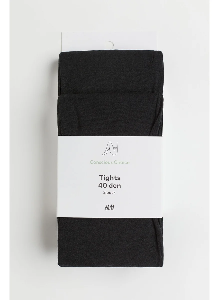 اتش اند ام 2-Pack 40 Denier Tights