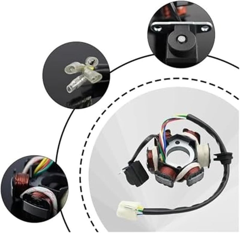 Wivplex Motorcycle Ignition Coil for C110 6 Pole System - Image 4