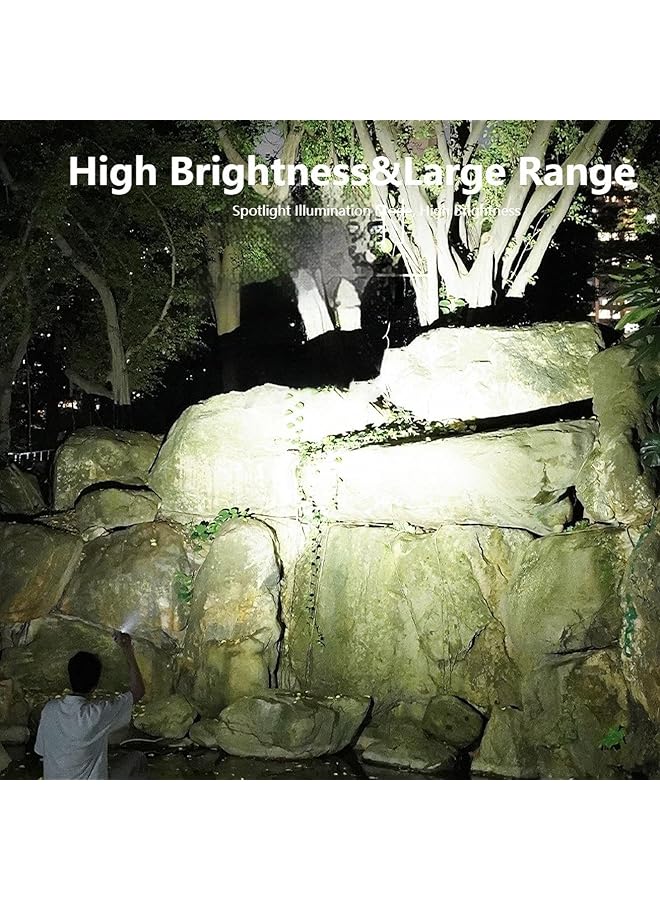 X spring Led Flashlight Keychain USB Rechargeable Keychain Flashlight Durable Waterproof Key Chain Flash Light for Everyday Use Compact and Lightweight Design Ideal for Camping Hiking - Image 3